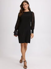Lace Sleeve Dress