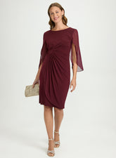 Gathered Jersey Dress