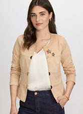 Vex - Faux-Suede Jacket