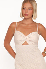 Adira Mini Dress - Champagne