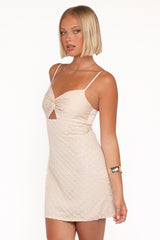 Adira Mini Dress - Champagne