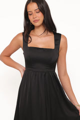 Elania Maxi Dress - Black