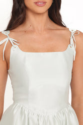 Marcelline Mini Dress - Mint Green