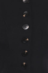 Amanda Vest Top - Black