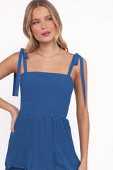 Alira Maxi Dress - Navy