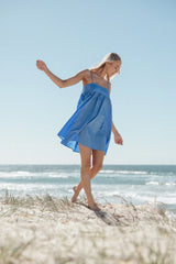 Serina Mini Dress - Blue