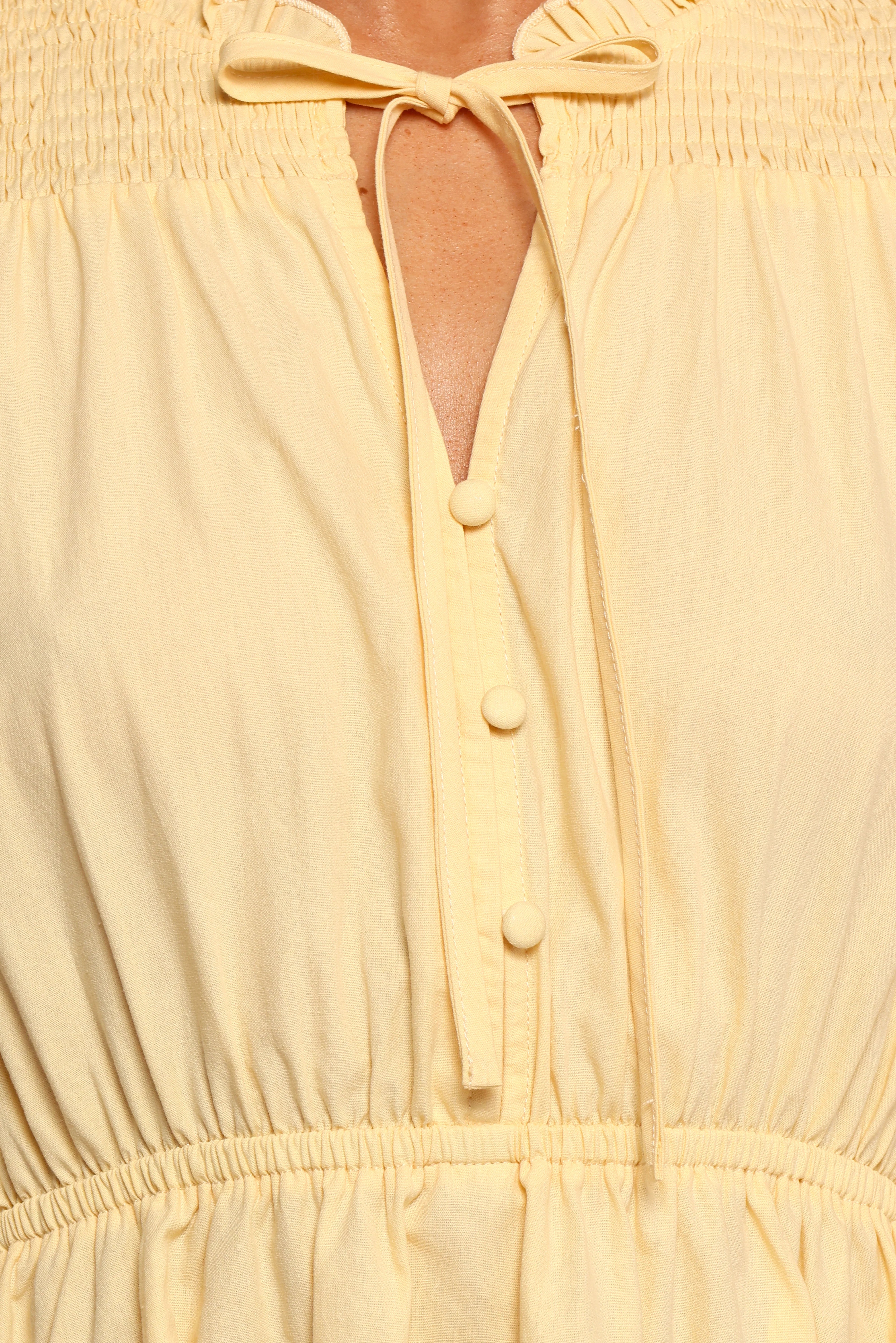 Russell Mini Dress - Yellow