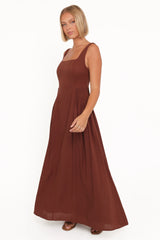 Wilston Maxi Dress - Brown