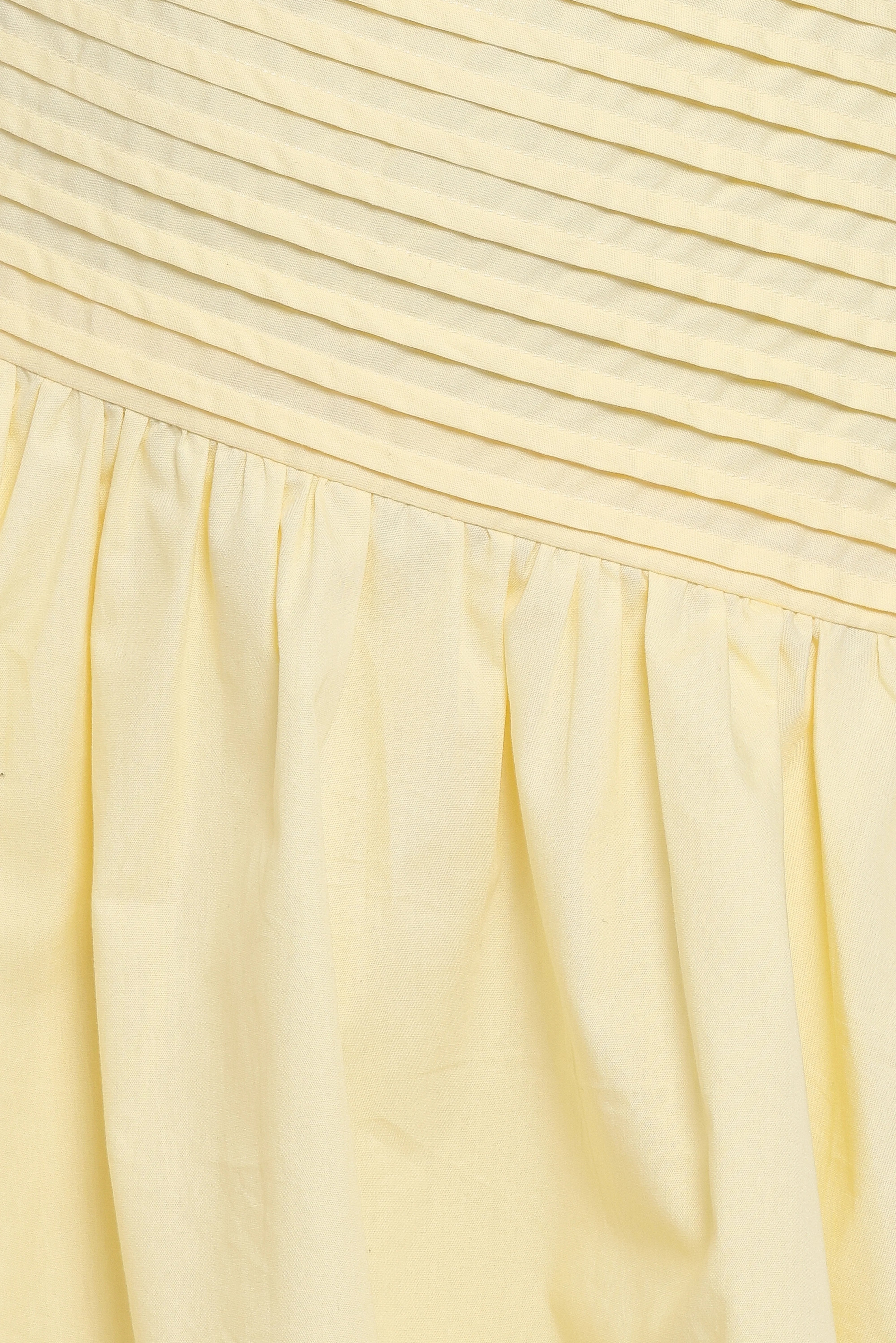 Elaria Off Shoulder Mini Dress - Butter Yellow