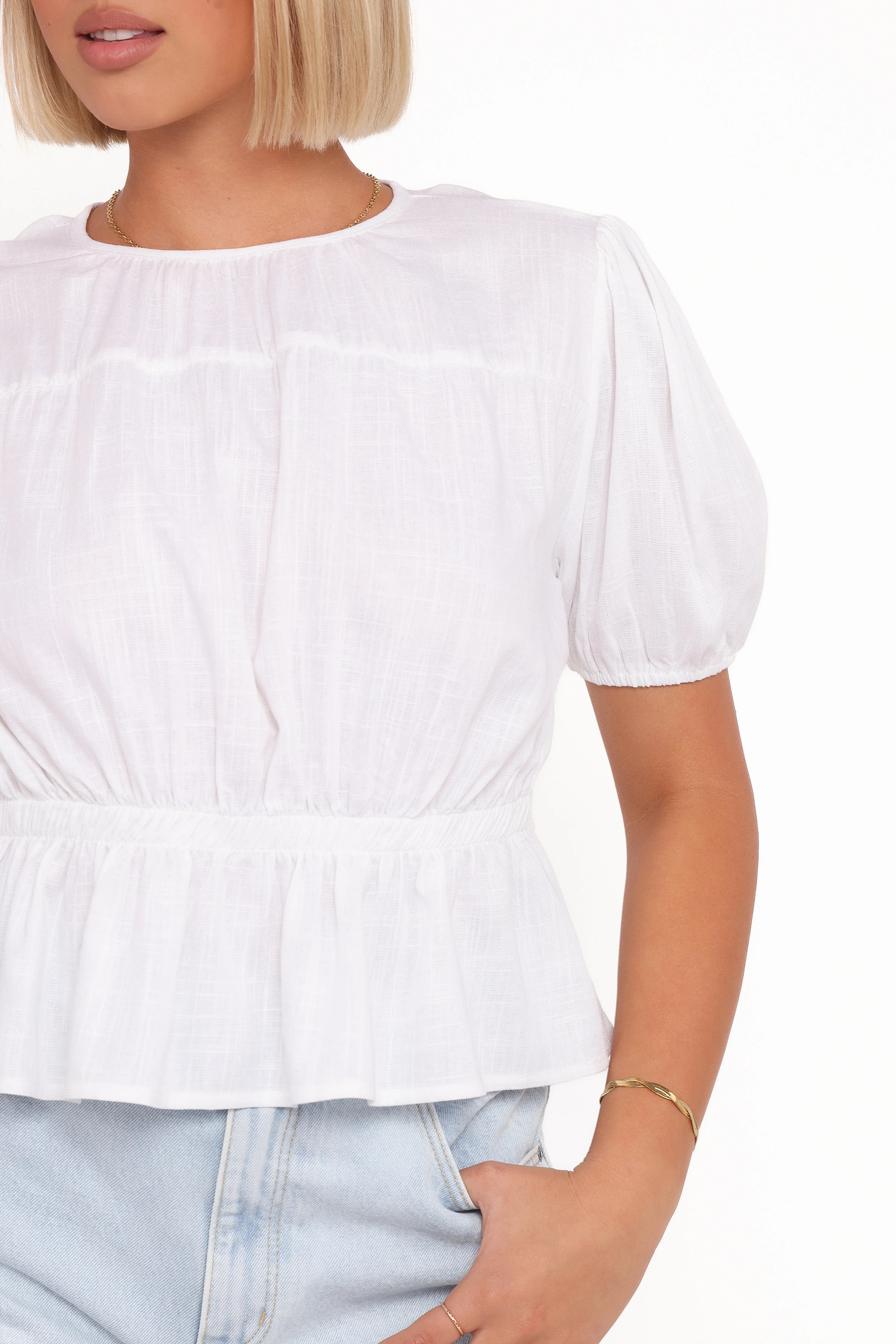 Solstice Top - White
