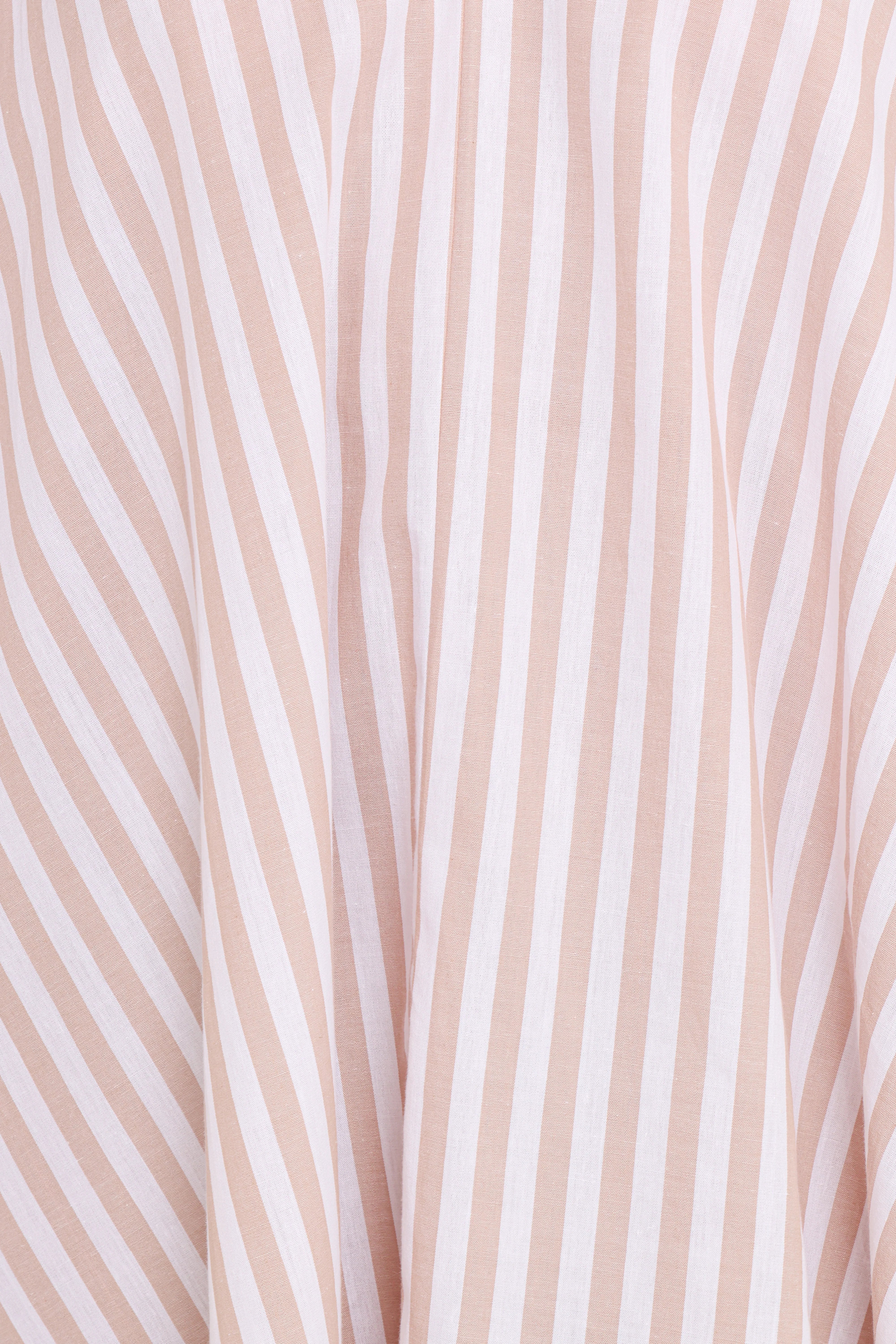 Doran Mini Dress - Beige White